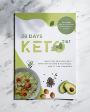 Load image into Gallery viewer, 28 Day Keto Diet Plan Recipe Book
