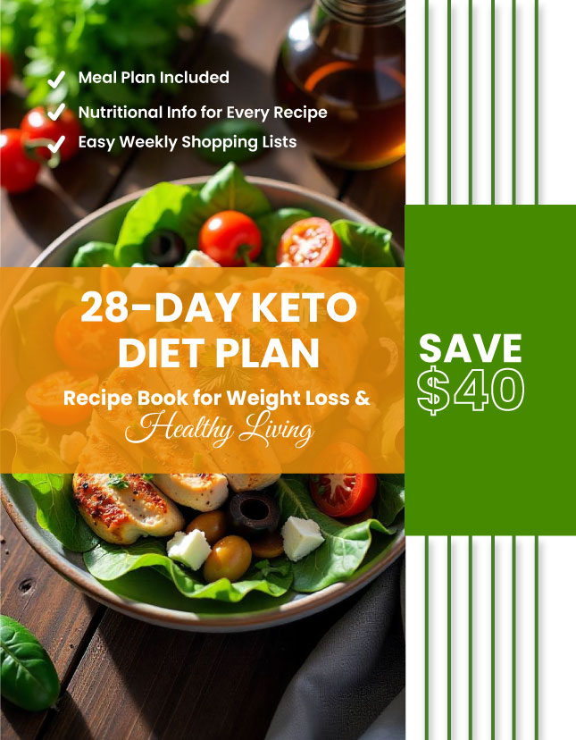 Complete Keto Bundle Offer – 28-Day Meal Plan + Keto Snacks for Kids